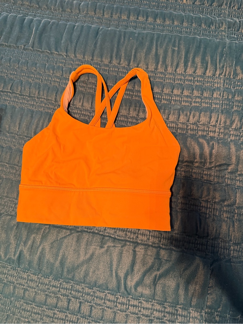 Orange lululeon bra